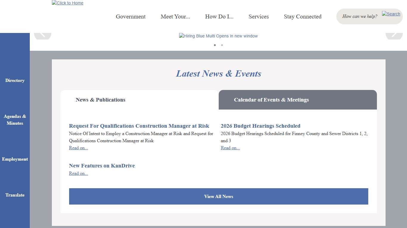 Finney County, KS - Official Website | Official Website